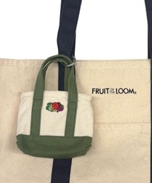 FRUIT CAKE（フルーツケイク）の「【FRUIT OF THE LOOM/フルーツオブザルーム】CANVAS MINI BAG POACH キャンバスミニバッグポーチ（ポーチ）」
