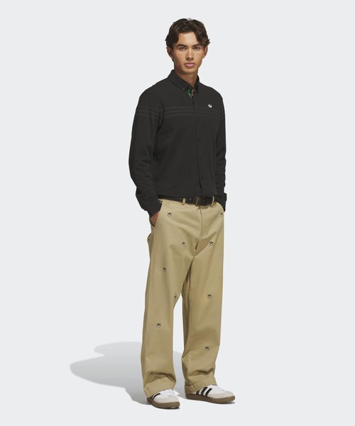 adidas(アディダス)の「オリジナルス ルーズ 刺しゅうパンツ【adidas Golf/アディダスゴルフ】(その他パンツ・メンズ・ベージュ・79/73/76)」の5枚目の写真