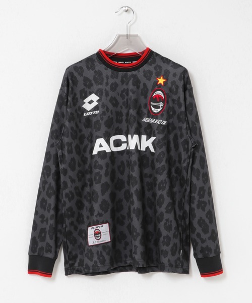 LOTTO(ロット)の「LOTTO BUENA VISTA LO LONG-SLEEVE GAME SHIRTS(Tシャツ/カットソー・メンズ・ホワイト/ブラック・MEDIUM/LARGE/X-LARGE)」の1枚目の写真