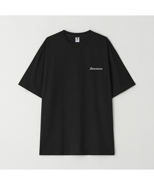 BOOVOOM（ブーブーム）の「[ビッグサイズ]オリジナルロゴ刺繍Tシャツ（Tシャツ/カットソー・メンズ・ホワイト/ブラック・XL/XXXL/XXL）」の2枚目の写真