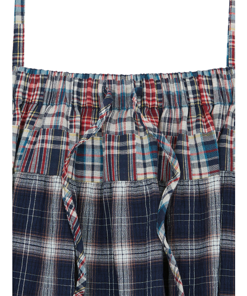 TUOMIO（トゥオミオ）の「2-WAY PATCHWORK SKIRT [NAVY]（スカート・レディース・その他・F）」の5枚目の写真