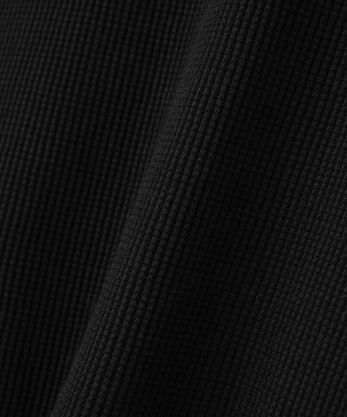 Millo Archive（ミロ アーカイブ）の「OBJECT STITCH ロングスリーブフードジップアップ [ブラック]（パーカー・レディース・その他・MEDIUM/LARGE/X-LARGE）」の7枚目の写真