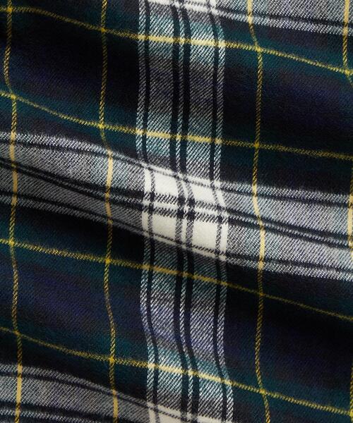 POLO RALPH LAUREN(ポロ ラルフ ローレン)の「クラシック フィット チェック フランネル ワークシャツ(シャツ/ブラウス・メンズ・ネイビー系1・M/S/XL/XS/L)」の4枚目の写真