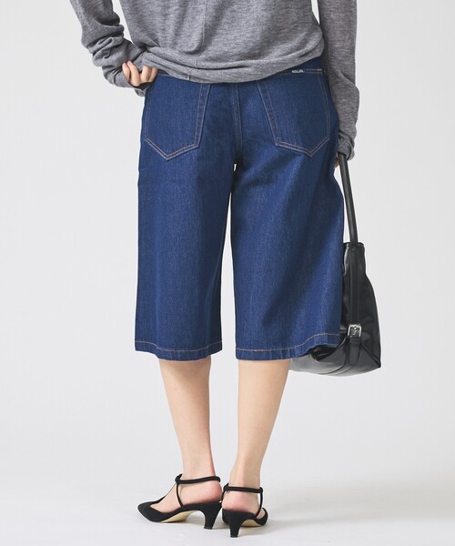 ROLLA'S(ローラス)の「【ROLLA'S / ローラス】CHARLOTTE CULOTTE / デニムハーフパンツ キュロット(デニムパンツ・レディース・インディゴブルー・26/25/24)」の6枚目の写真
