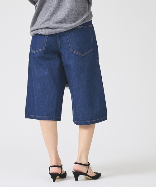 ROLLA'S(ローラス)の「【ROLLA'S / ローラス】CHARLOTTE CULOTTE / デニムハーフパンツ キュロット(デニムパンツ・レディース・インディゴブルー・26/25/24)」の7枚目の写真