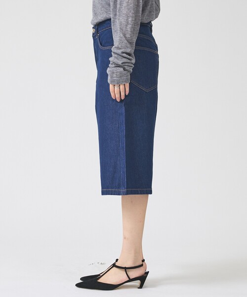 ROLLA'S(ローラス)の「【ROLLA'S / ローラス】CHARLOTTE CULOTTE / デニムハーフパンツ キュロット(デニムパンツ・レディース・インディゴブルー・26/25/24)」の9枚目の写真
