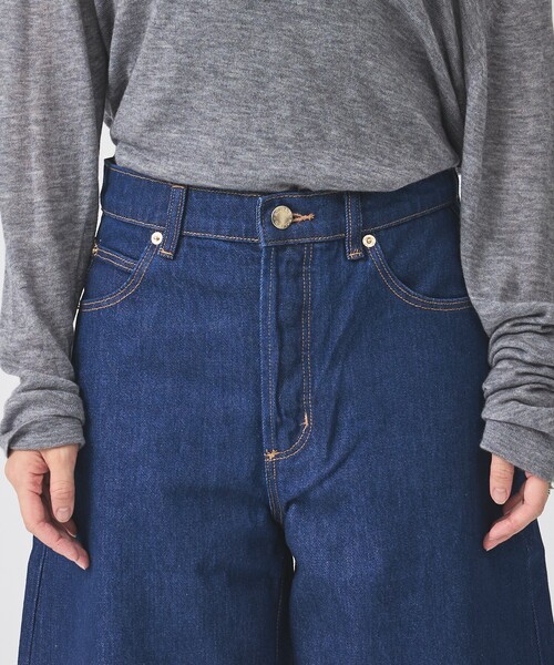 ROLLA'S(ローラス)の「【ROLLA'S / ローラス】CHARLOTTE CULOTTE / デニムハーフパンツ キュロット(デニムパンツ・レディース・インディゴブルー・26/25/24)」の13枚目の写真