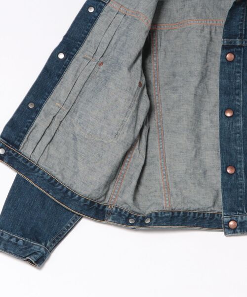 Bshop（ビショップ）の「orSlow | RODEO LADY DENIM JACKET（ダウンジャケット/コート・レディース・ブルー・1）」の3枚目の写真