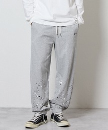 NUMBER (N)INE（ナンバーナイン）の「HAND PAINTED FIRM COTTON LIGHT SHORT PILE EASY SWEATPANTS / ハンドペイント ファーム コットン ライト ミニ裏毛 イージー スウェットパンツ（スウェットパンツ）」