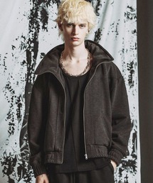 NO ID.（ノーアイディ）の「【NO ID.】Volume Neck Zip Blouson / ボリューム ネック ジップ ブルゾン（ブルゾン）」