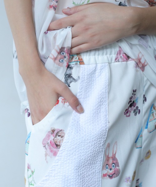 BEDSIDEDRAMA(ベットサイドドラマ)の「bedsidedrama/ベッドサイドドラマ/NOSTALGIC POCKET PANTS(その他パンツ・レディース・ホワイト系その他・2/1)」の13枚目の写真