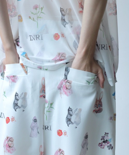 BEDSIDEDRAMA(ベットサイドドラマ)の「bedsidedrama/ベッドサイドドラマ/NOSTALGIC POCKET PANTS(その他パンツ・レディース・ホワイト系その他・2/1)」の2枚目の写真