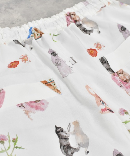 BEDSIDEDRAMA(ベットサイドドラマ)の「bedsidedrama/ベッドサイドドラマ/NOSTALGIC POCKET PANTS(その他パンツ・レディース・ホワイト系その他・2/1)」の10枚目の写真