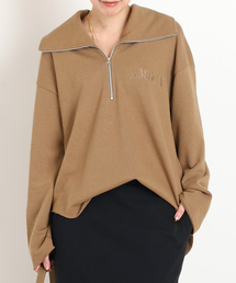 AMERICANA | 【AMERICANA/アメリカーナ】別注Half-zip sweat Pullover(スウェット)
