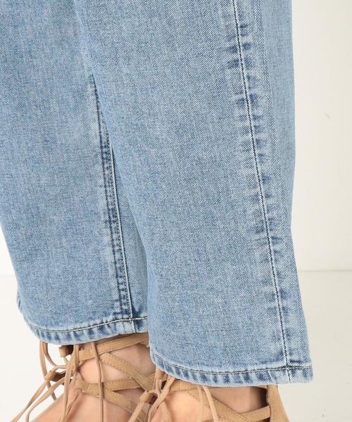 Lee(リー)の「Leeタックワイドパンツ(コバルトブルー)/Lee TUCK WIDE PT 75(デニムパンツ・レディース・コバルトブルー・MEDIUM/SMALL)」の10枚目の写真