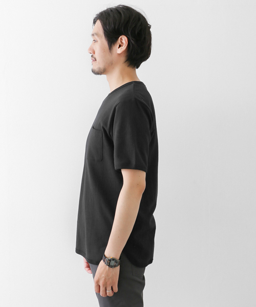 URBAN RESEARCH DOORS MENS（アーバンリサーチ ドアーズ メンズ）の「DOORS ミニ裏毛バインダーTee（Tシャツ/カットソー・メンズ・ホワイト/キャメル/カーキ/ブラック/グレー・38/40）」の18枚目の写真