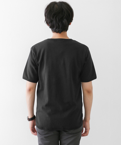 URBAN RESEARCH DOORS MENS（アーバンリサーチ ドアーズ メンズ）の「DOORS ミニ裏毛バインダーTee（Tシャツ/カットソー・メンズ・ホワイト/キャメル/カーキ/ブラック/グレー・38/40）」の19枚目の写真