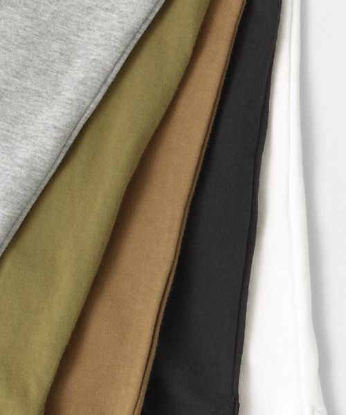 URBAN RESEARCH DOORS MENS（アーバンリサーチ ドアーズ メンズ）の「DOORS ミニ裏毛バインダーTee（Tシャツ/カットソー・メンズ・ホワイト/キャメル/カーキ/ブラック/グレー・38/40）」の11枚目の写真