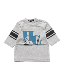 JOEY HYSTERIC | LAY DOWN GIRL pt 七分袖Tシャツ 【XS/S/M】(Tシャツ/カットソー)