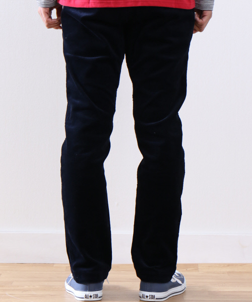 MYSELF ABAHOUSE（マイセルフアバハウス）の「ストレッチコールパンツ | マイセルフ（その他パンツ・メンズ・ネイビー/ベージュ/カーキ・LARGE/MEDIUM/SMALL）」の6枚目の写真