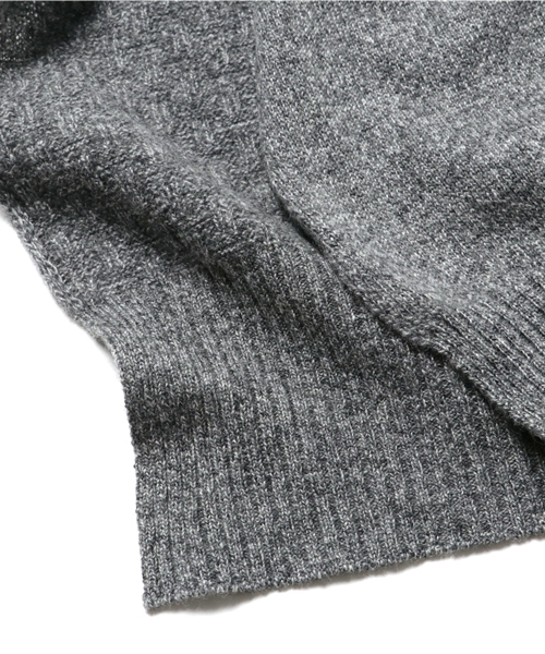 gredecana（グリデカナ）の「カシミヤ大判ストール グレー（ストール/ショール・レディース・グレー・ONE SIZE）」の2枚目の写真
