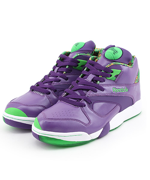 Reebok(リーボック)の「COURT VICTORY PUMP(スニーカー・メンズ・ブラック/オレンジ/パープル/ブルー・26/27/28)」の4枚目の写真