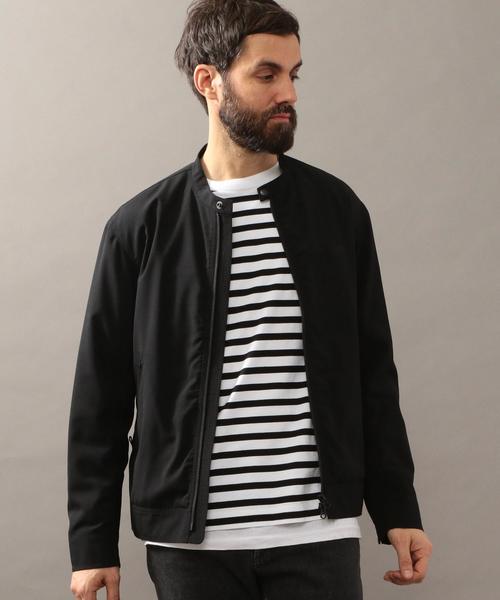 BEAUTY&YOUTH UNITED ARROWS（ビューティーアンドユースユナイテッドアローズ）の「BY T/W シングルライダース ◆（ブルゾン・メンズ・ブラック/ベージュ/オリーブ・LARGE/SMALL/X-LARGE/MEDIUM）」の2枚目の写真