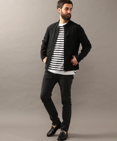 BEAUTY&YOUTH UNITED ARROWS（ビューティーアンドユースユナイテッドアローズ）の「BY T/W シングルライダース ◆（ブルゾン・メンズ・ブラック/ベージュ/オリーブ・LARGE/SMALL/X-LARGE/MEDIUM）」の10枚目の写真