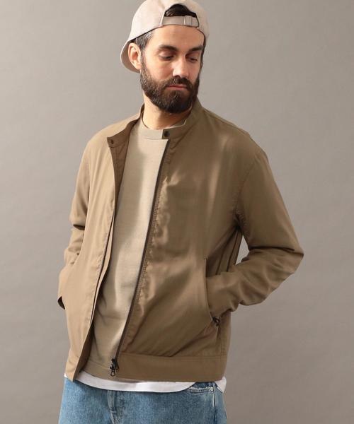 BEAUTY&YOUTH UNITED ARROWS（ビューティーアンドユースユナイテッドアローズ）の「BY T/W シングルライダース ◆（ブルゾン・メンズ・ブラック/ベージュ/オリーブ・LARGE/SMALL/X-LARGE/MEDIUM）」の5枚目の写真