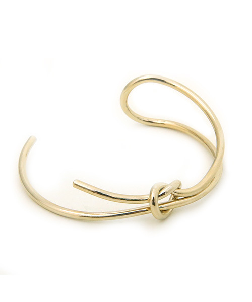 Luz Llena（ラズレナ）の「ワイヤーバングル（バングル/リストバンド・レディース・シルバー/ゴールド・ﾌﾘ-）」の4枚目の写真