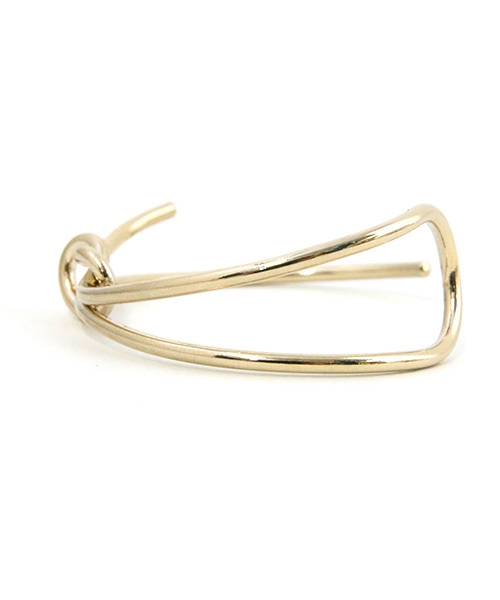 Luz Llena（ラズレナ）の「ワイヤーバングル（バングル/リストバンド・レディース・シルバー/ゴールド・ﾌﾘ-）」の6枚目の写真