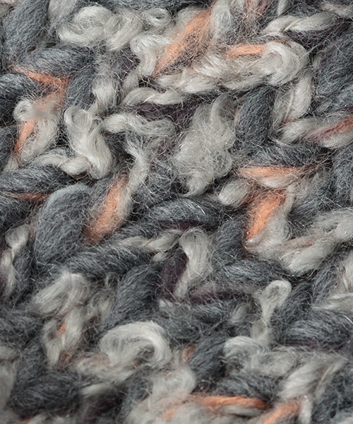 LBC(エルビーシー)の「ファーポンポンニットワッチ(ニットキャップ/ビーニー・レディース・グレー/ベージュ/ネイビー・ONE SIZE)」の4枚目の写真