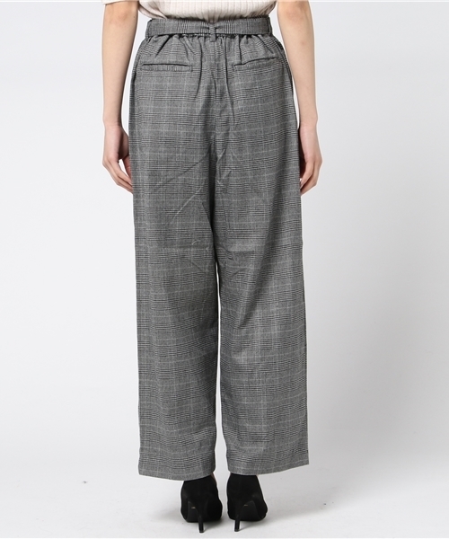 niko and...(ニコアンド)の「TRチェックリボンコクーンパンツ(その他パンツ・レディース・チャコール/ブラック/ブラウン/ベージュ・3/4)」の10枚目の写真