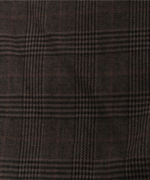 niko and...(ニコアンド)の「TRチェックリボンコクーンパンツ(その他パンツ・レディース・チャコール/ブラック/ブラウン/ベージュ・3/4)」の7枚目の写真