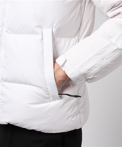 Mサイズ　adidas アディダスオリジナルス　ダウンジャケット　ホワイト adidas - オリジナルス ダウンジャケットの通販 by 1948