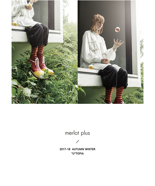 merlot plus(メルロープリュス)の「ティアードレースフリルブラウス1123(シャツ/ブラウス・レディース・ホワイト/ブラック・FREE)」の5枚目の写真
