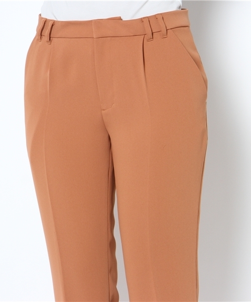 KariAng（カリアング）の「テーパードパンツ（スラックス・レディース・ブラック/ブラウン/ブルー・X-SMALL/SMALL/MEDIUM）」の5枚目の写真