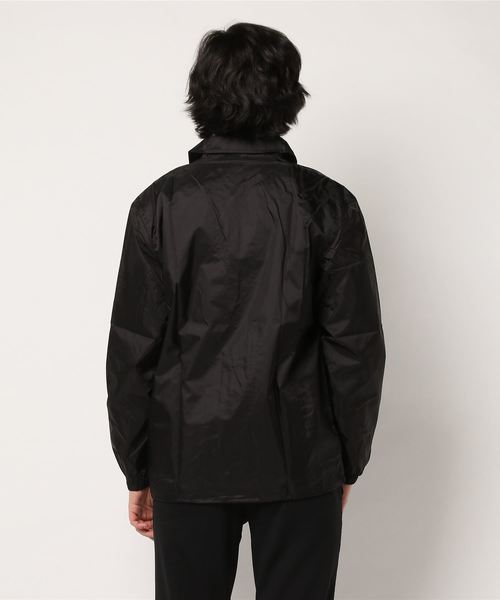 ８(eight)（エイト）の「ナイロン コーチジャケット（ナイロンジャケット・メンズ・ブラック/ネイビー/ワイン/カーキ・SMALL/MEDIUM/LARGE）」の18枚目の写真