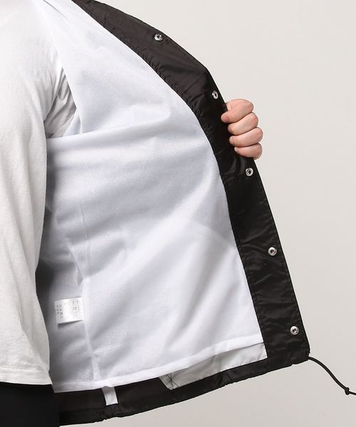 ８(eight)（エイト）の「ナイロン コーチジャケット（ナイロンジャケット・メンズ・ブラック/ネイビー/ワイン/カーキ・SMALL/MEDIUM/LARGE）」の14枚目の写真
