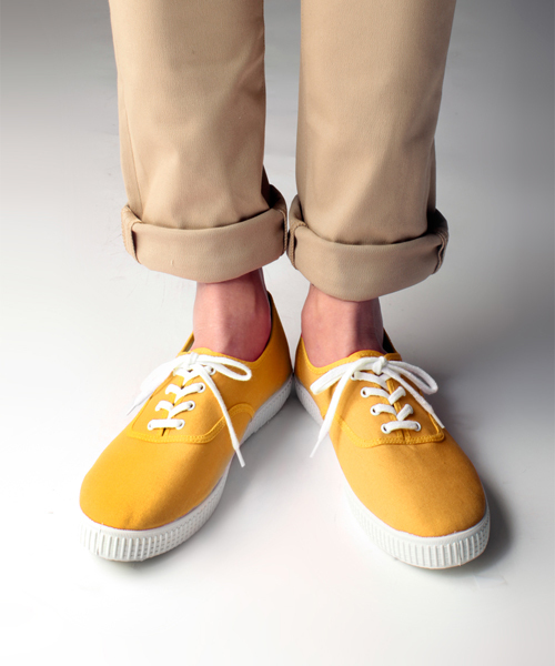 NANO universe(ナノユニバース)の「victoria × nano・universe/別注カラースニーカー Men's(スニーカー・メンズ・ホワイト/ホワイト系その他/ブラック/グレー/ブラウン/カーキ/エメラルド/インディゴブルー/ターコイズブルー/ネイビー/パープル/イエロー/ピンク/ライトピンク/レッド/ボルドー/その他1/その他2・26/26.5/27/27.5)」の13枚目の写真