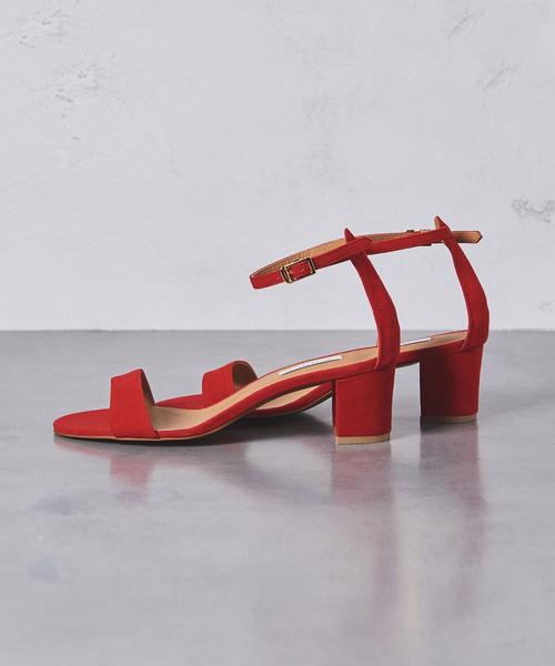 UNITED ARROWS（ユナイテッドアローズ）の「□UBCB チャンキーヒール サンダル（サンダル・レディース・ブラック/ブラウン/レッド・36/37/35h/38/35/36h/37h）」の3枚目の写真