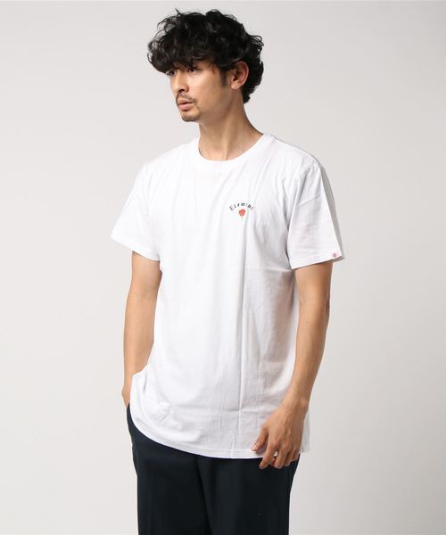 ELEMENT(エレメント)の「ELEMENT メンズ ENDURE SS Tシャツ(Tシャツ/カットソー・メンズ・ホワイト/ブラック・MEDIUM/LARGE/X-LARGE)」の1枚目の写真