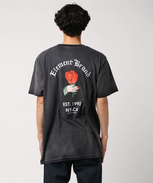ELEMENT(エレメント)の「ELEMENT メンズ ENDURE SS Tシャツ(Tシャツ/カットソー・メンズ・ホワイト/ブラック・MEDIUM/LARGE/X-LARGE)」の4枚目の写真