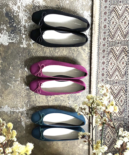 JELLY BEANS（ジェリービーンズ）の「スクエアトゥバレエ<ふわさら>(103-1370)JELLY BEANS(ジェリービーンズ)（バレエシューズ・レディース・ブラック/グリーン/パープル/マルチ/ブラウン系その他・22/22.5/23/23.5/24/24.5/25）」の17枚目の写真