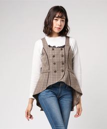 FORME ブラック ノーカラーベスト 33689048B_b_05_215.jpg