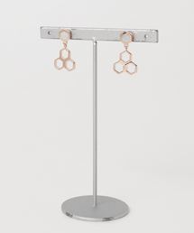 1to10 people Select/ワントゥテンピープルセレクト/De lann(デュラン)/ハニカムシェイプピアス