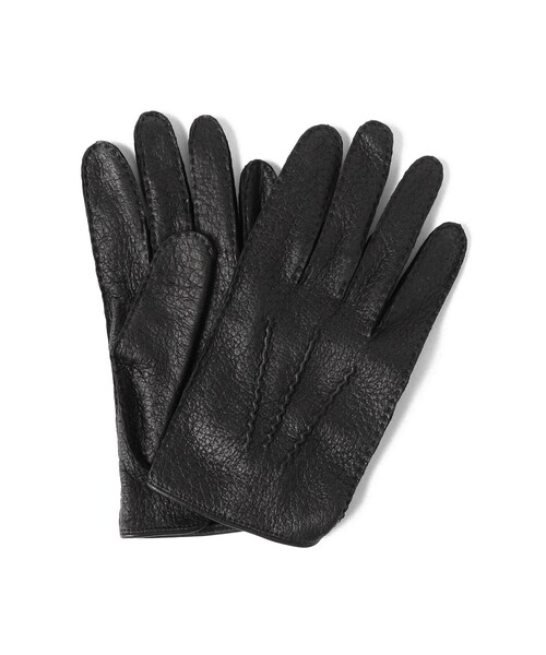 DENTS（デンツ）の「【ビームスの百名品】DENTS / アンライニング ペッカリーレザー グローブ（手袋・メンズ・ブラック/ブラウン/ライトブラウン・7.5inch/8inch/7inch）」の15枚目の写真