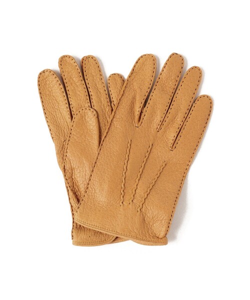 DENTS（デンツ）の「【ビームスの百名品】DENTS / アンライニング ペッカリーレザー グローブ（手袋・メンズ・ブラック/ブラウン/ライトブラウン・7.5inch/8inch/7inch）」の16枚目の写真