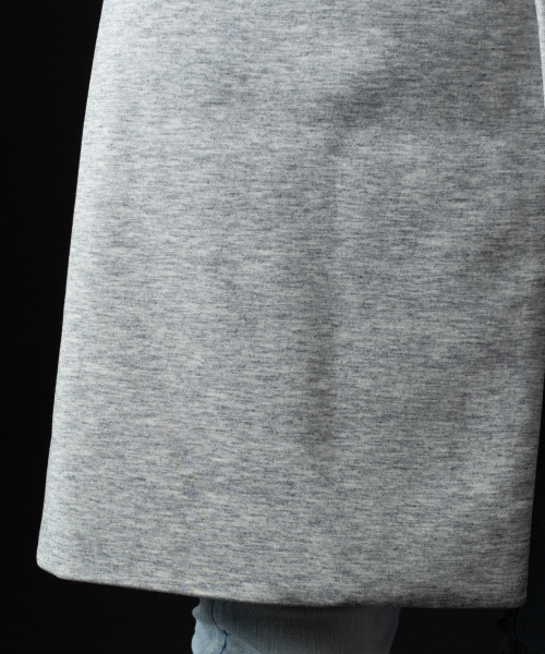 5351 POUR LES HOMMES（ゴーサンゴーイチプールオム）の「ジャージーチェスターコート（チェスターコート・メンズ・ライトグレー/ブラック・46/48/44）」の11枚目の写真