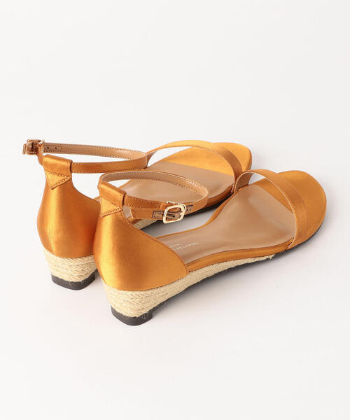 green label relaxing（グリーンレーベルリラクシング）の「◆FFC ジュート ウェッジ サンダル(4cmヒール)（サンダル・レディース・シルバー/ダークグリーン/イエロー/その他1/ブラック/ブラウン・24cm/22cm/24.5cm/23cm/23.5cm/22.5cm/25cm）」の11枚目の写真